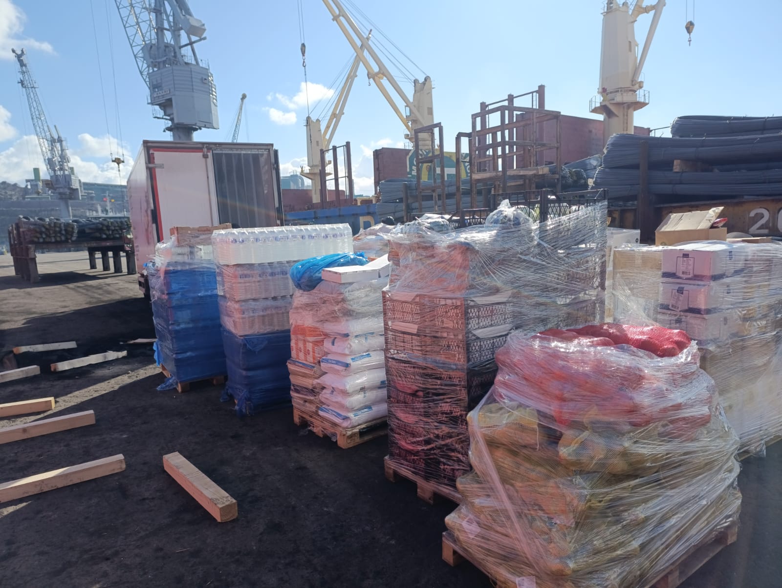 Port supply operations — example from Arven's supply range and operations